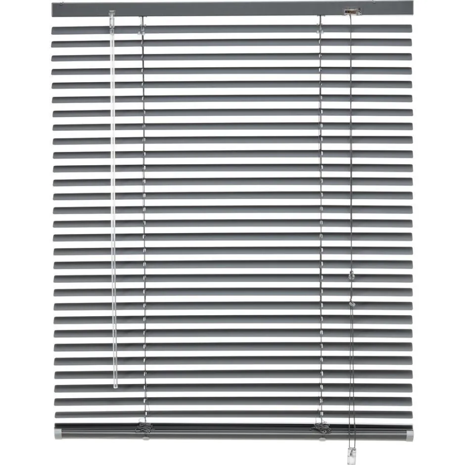 Aluminium Jaloezie Jade Antraciet 25mm 180x175 Cm|Kwantum New