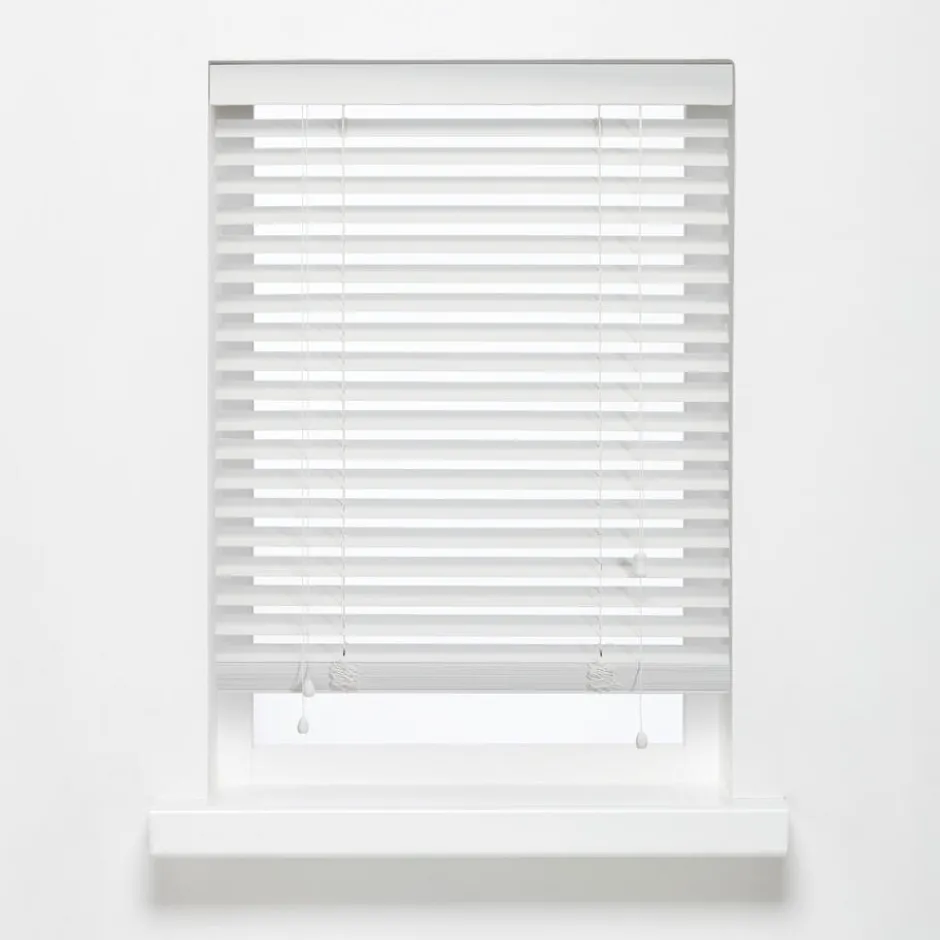 Bamboe Jaloezie Jax Wit 80x175 Cm|Kwantum Sale