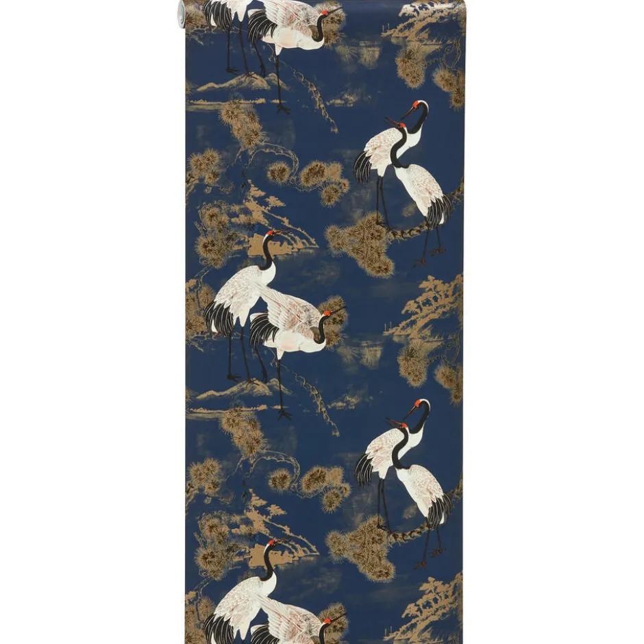 Behang Anna Blauw|Kwantum Sale