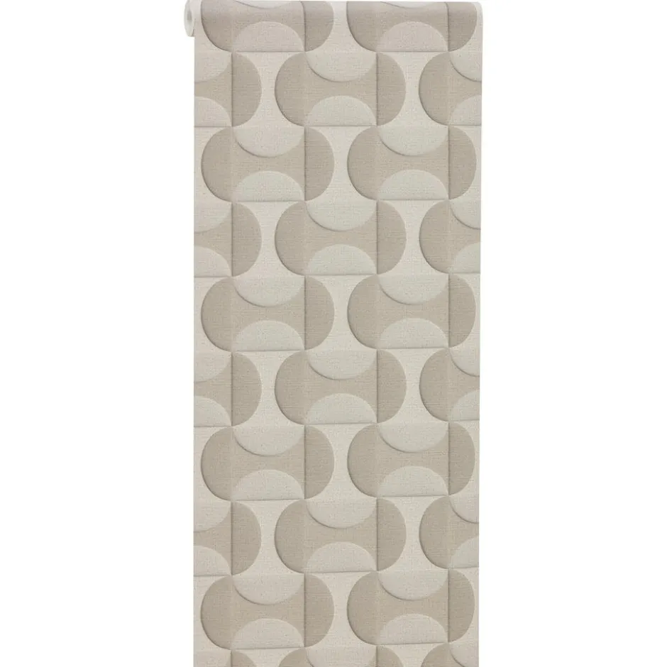 Behang Nova Taupe|Kwantum Clearance