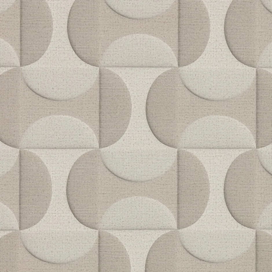Behang Nova Taupe|Kwantum Clearance