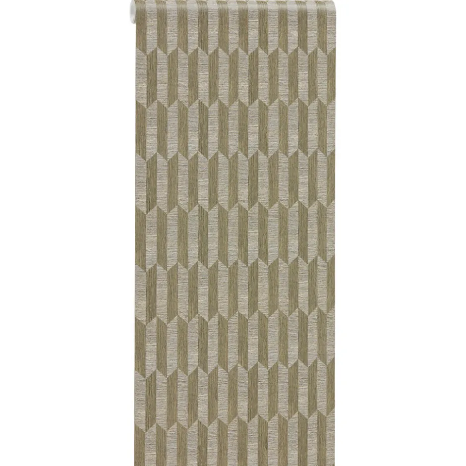 Behang Quinn Bruin|Kwantum Hot