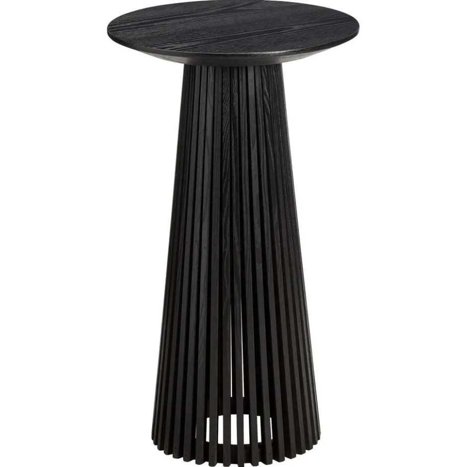 Bijzettafel Latera Zwart ø 35x60 Cm|Kwantum Clearance