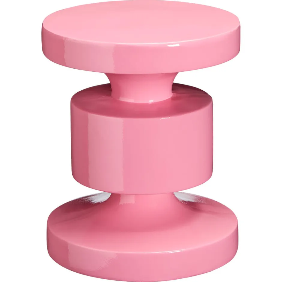 Bijzettafel Pinetto Roze ø 40x40 Cm|Kwantum Hot