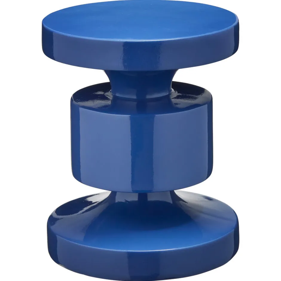 Bijzettafel Pinetto Blauw 33x33x40 Cm|Kwantum Discount