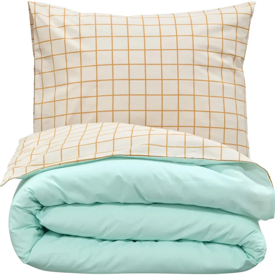 Dekbedovertrek Andy Mint 240x240 Cm|Kwantum Fashion