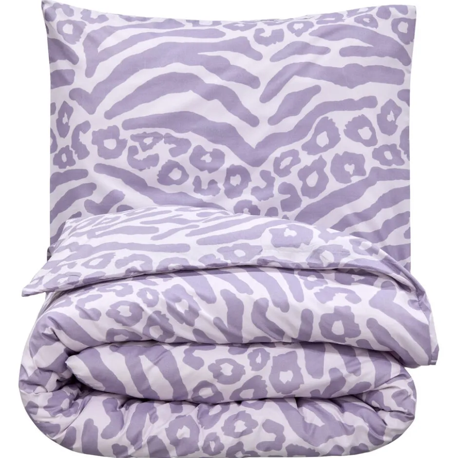 Dekbedovertrek Boaz Lila - 240x220 Cm|Kwantum Hot