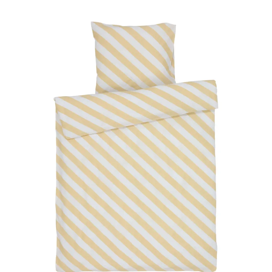 Dekbedovertrek Riley - Oranje 140x220 Cm|Kwantum New