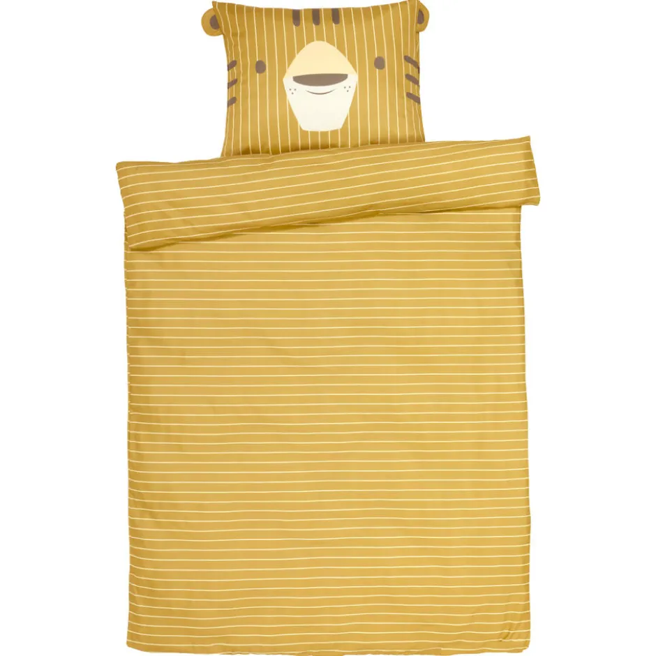 Dekbedovertrek Tijger Oker|Kwantum Outlet