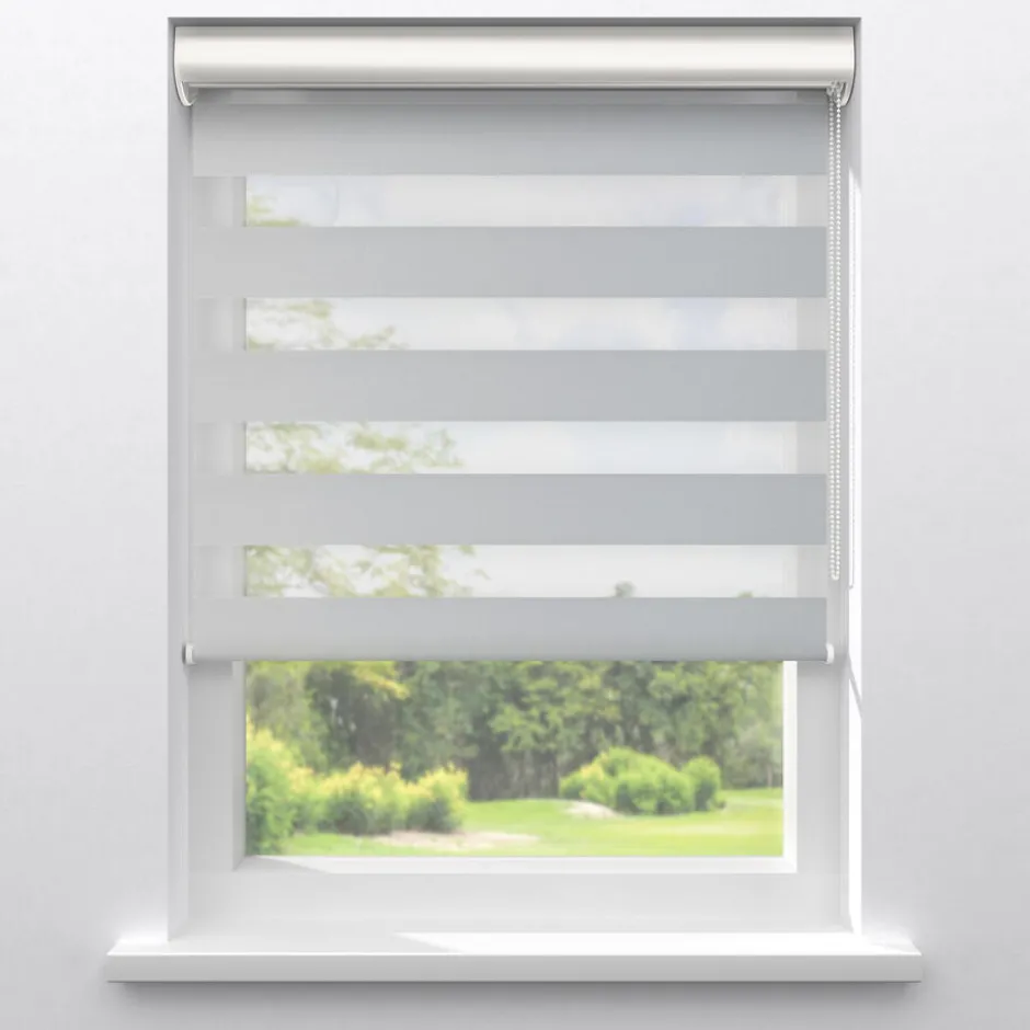 Duo Rolgordijn Mace Grijs|Kwantum Fashion