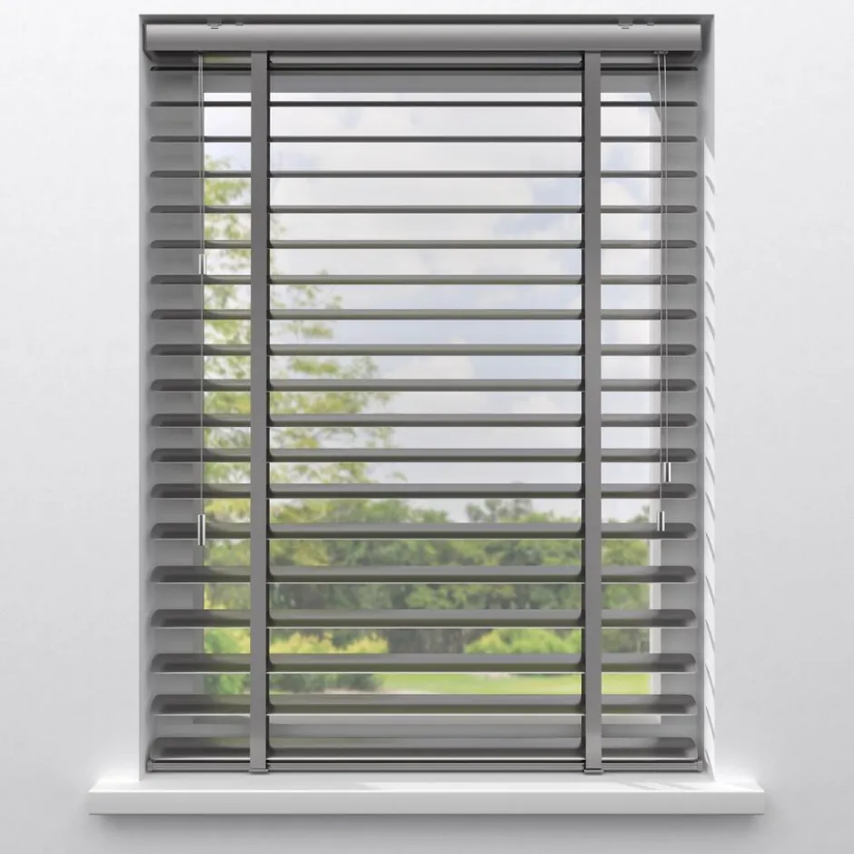 Fenstr Aluminium Jaloezie Marlijn Brons 50mm|Kwantum Online