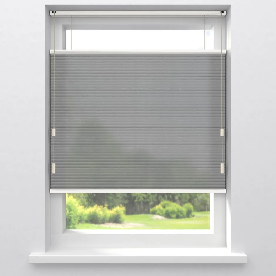 Fenstr Dubbel Plisségordijn Mia Linnen Lichtdoorlatend|Kwantum Best