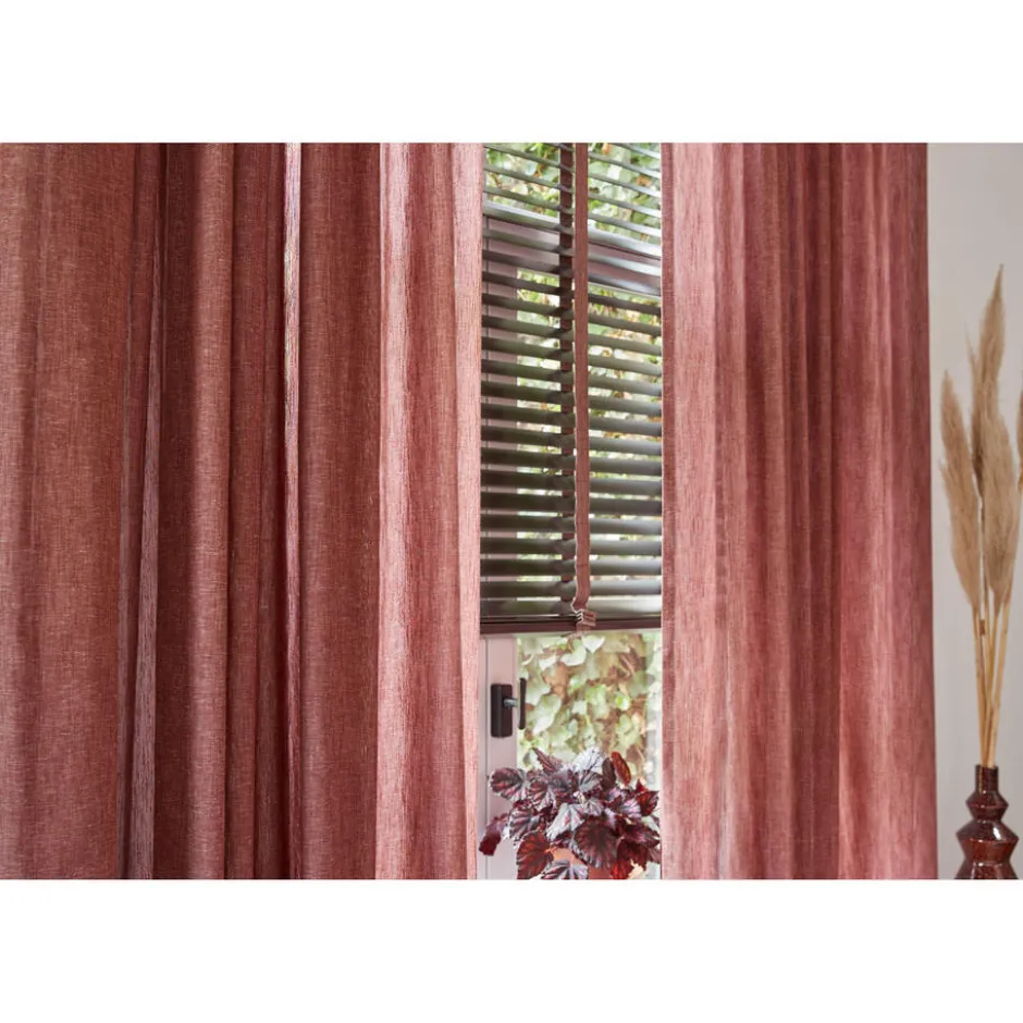 Fenstr Houten Jaloezie Harm Bruin 50mm|Kwantum Discount