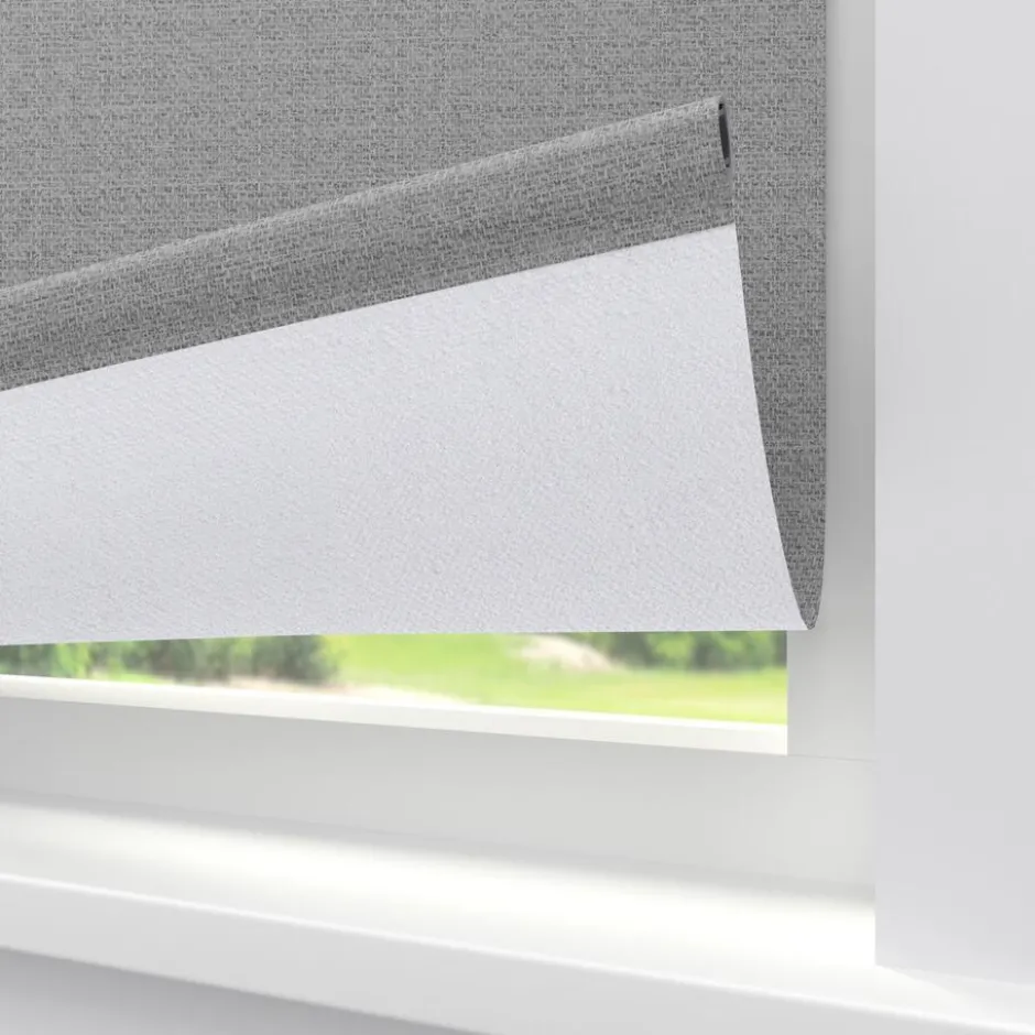 Fenstr Rolgordijn Nova Grijs Verduisterend|Kwantum Discount