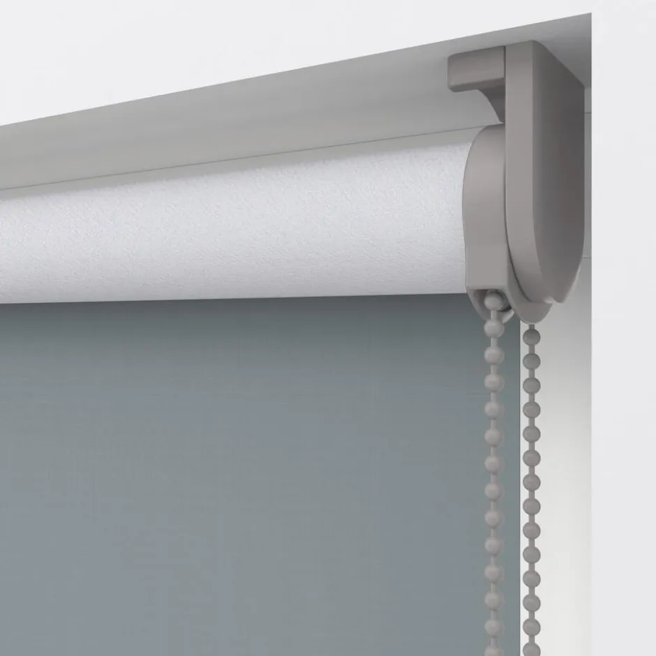 Fenstr Rolgordijn Noor Staalgrijs Verduisterend|Kwantum Discount