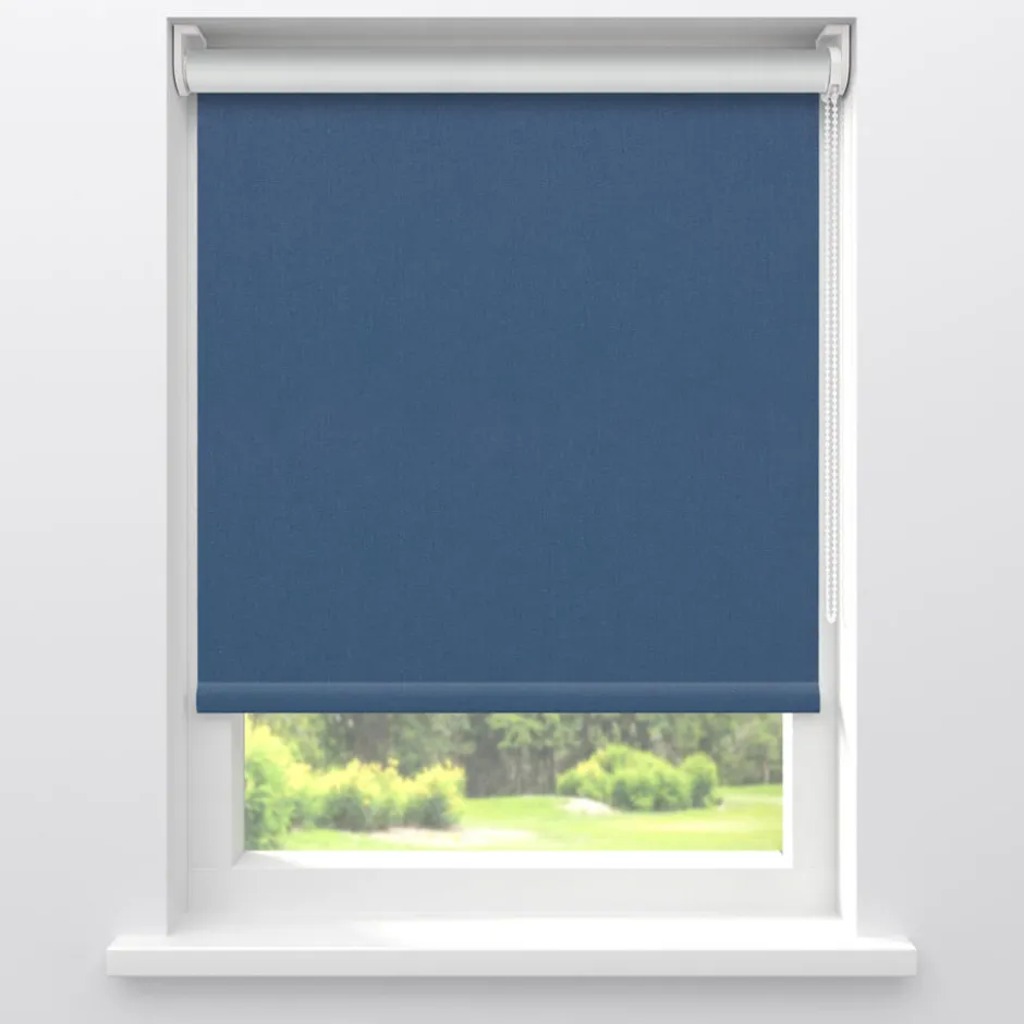 Fenstr Rolgordijn Noor Donkerblauw Verduisterend|Kwantum Sale