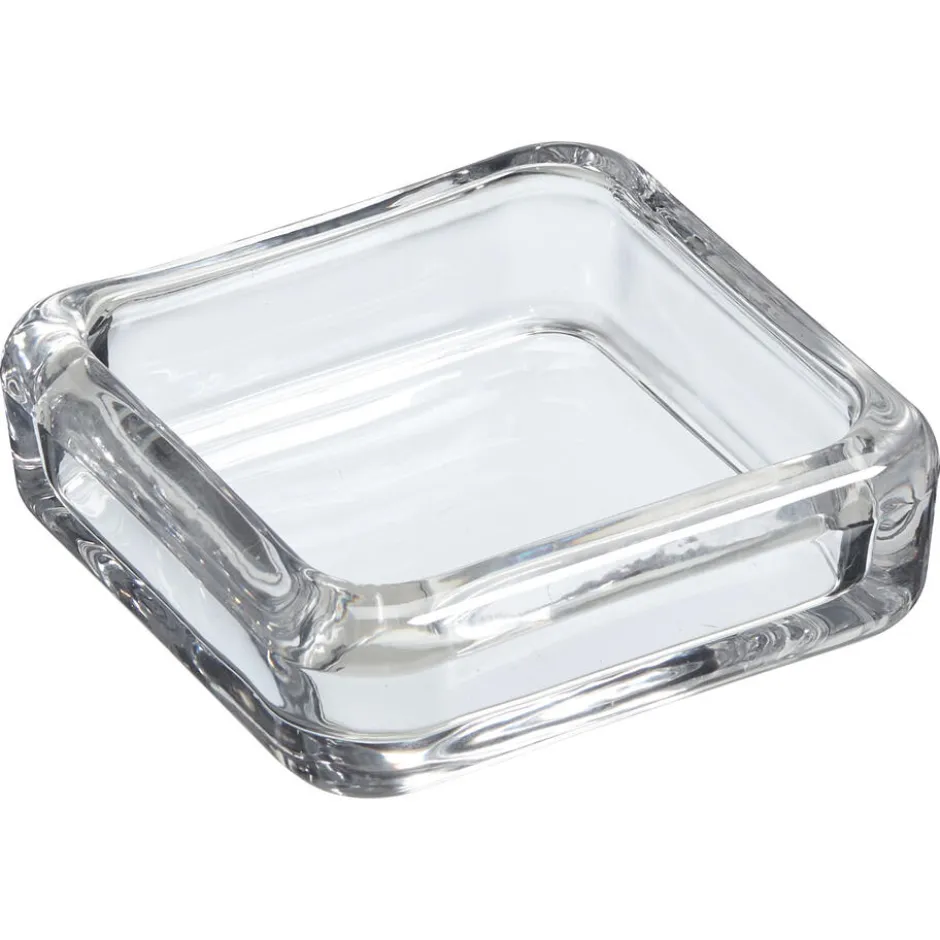 Glazen Plateau Lizzy Transparant|Kwantum Outlet