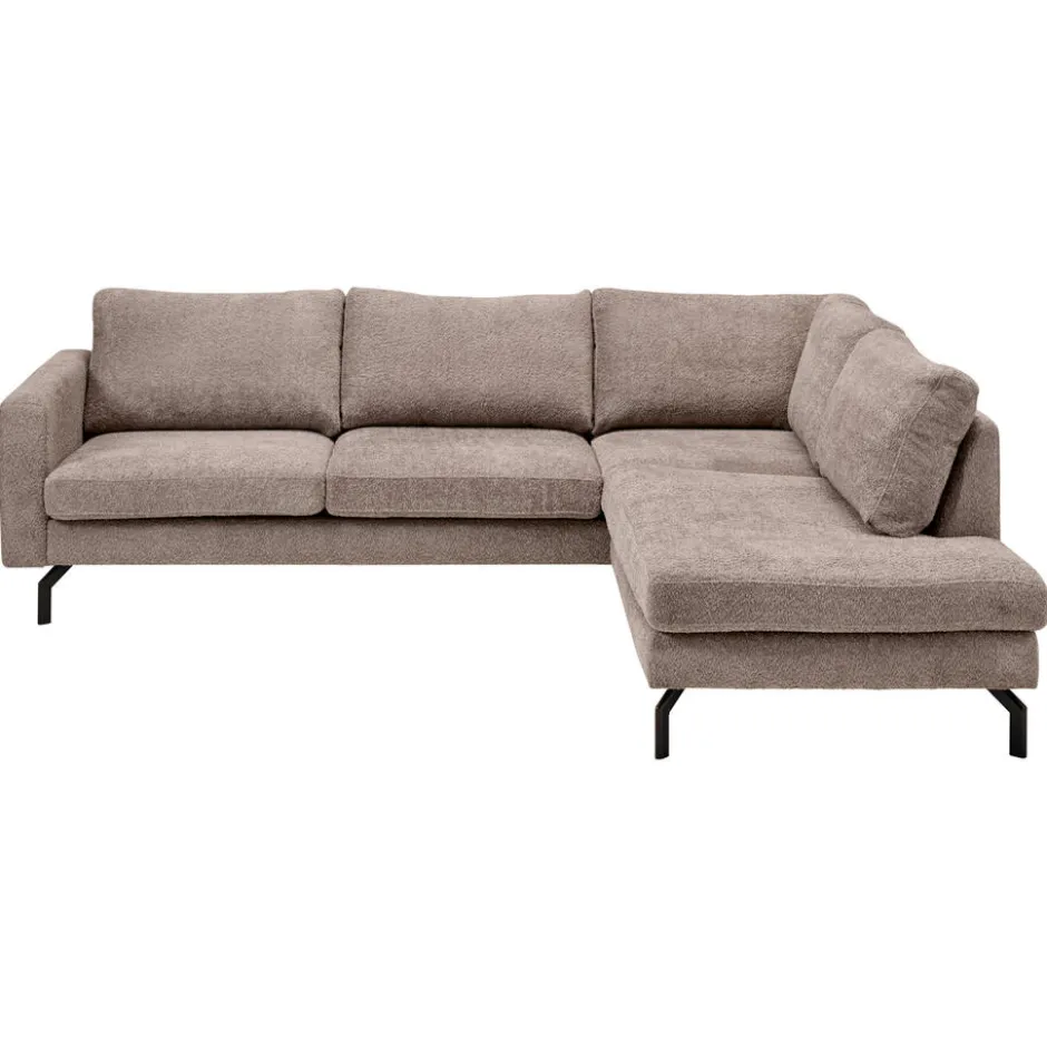 Hoekbank Marano Rechts Taupe|Kwantum Best