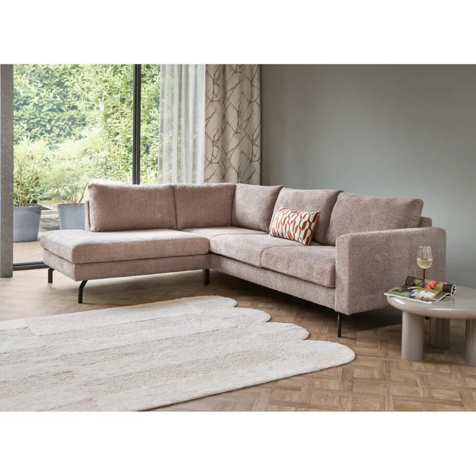 Hoekbank Marano Rechts Taupe|Kwantum Best