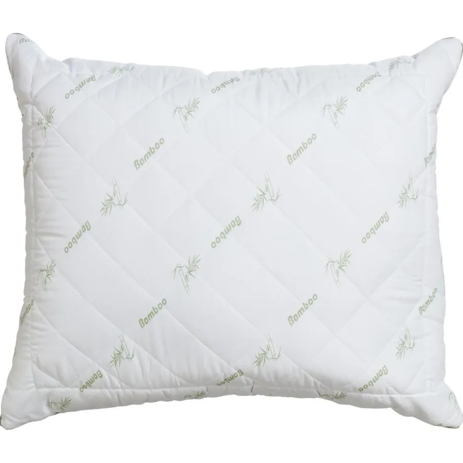 Hoofdkussen Bamboe Wit|Kwantum Fashion