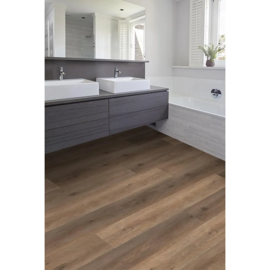 2in1 Klik PVC Fender Eiken Met Geïntegreerde Ondervloer|Kwantum Sale