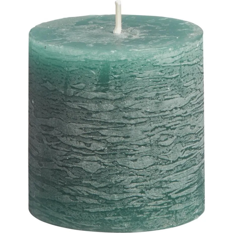 Kaars Rustiek Donkergroen 7x7 Cm|Kwantum Hot