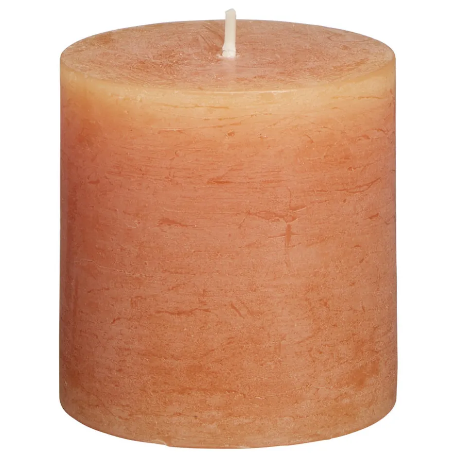 Kaars Rustiek Terra 7x7 Cm|Kwantum Fashion