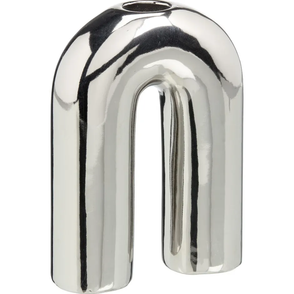 Kandelaar Bergen Zilver 13 Cm|Kwantum Fashion