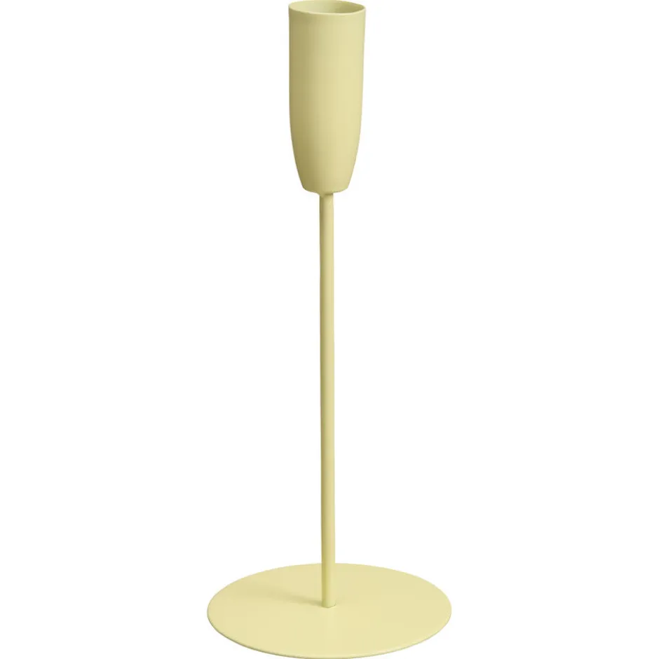 Kandelaar Cholet Geel 20 Cm|Kwantum New