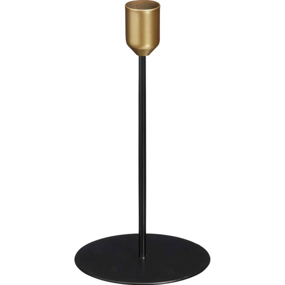 Kandelaar Lille Zwart ø 9x18 Cm|Kwantum Clearance