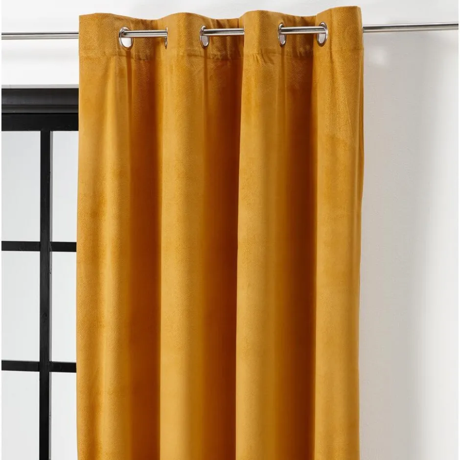 Kant En Klaar Gordijn Chloe Oker|Kwantum Best