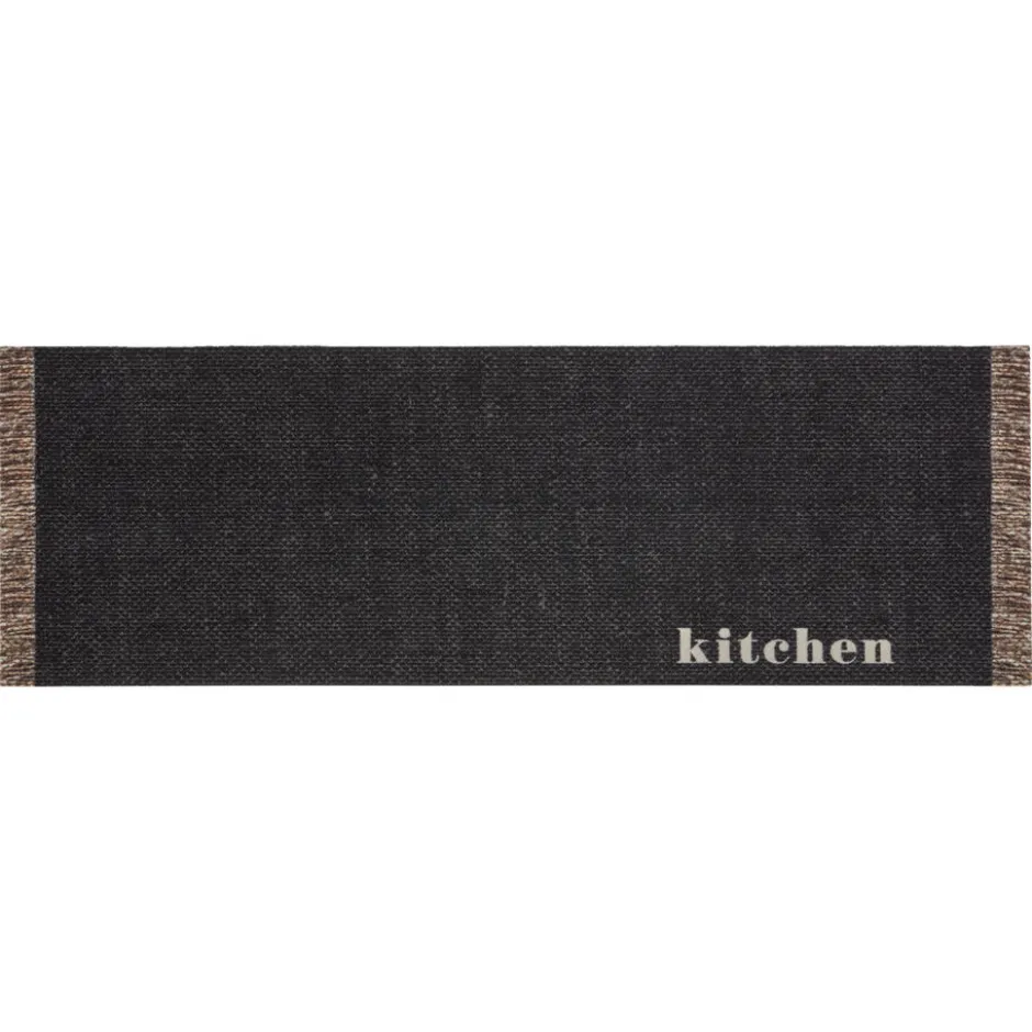 Keukenloper Brinston Zwart|Kwantum Fashion