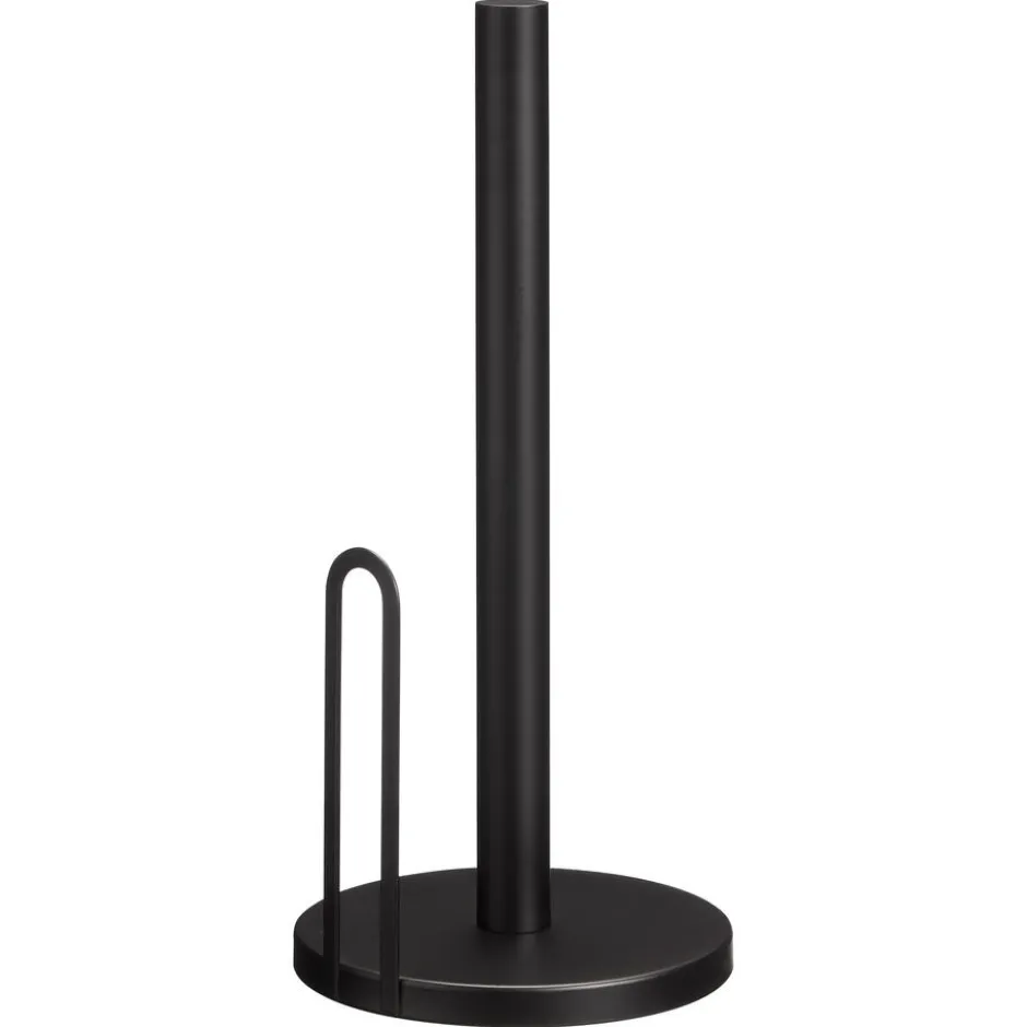 Keukenrolhouder Yves Zwart|Kwantum Outlet