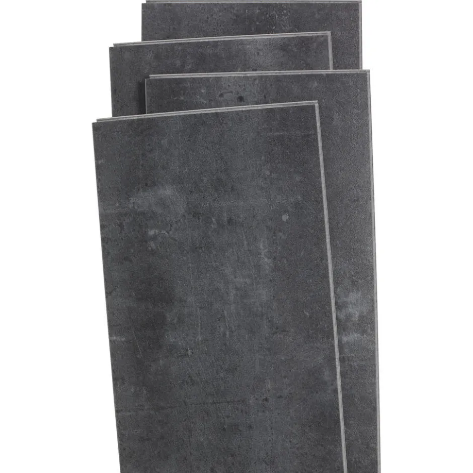 Klik PVC Mabel Antraciet Tegel|Kwantum New