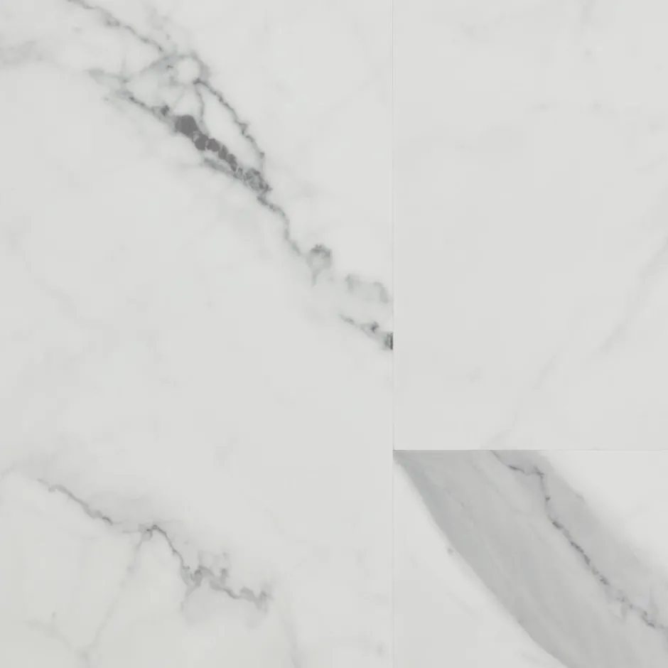 Klik PVC Marble Wit Tegel XL Plank|Kwantum Clearance