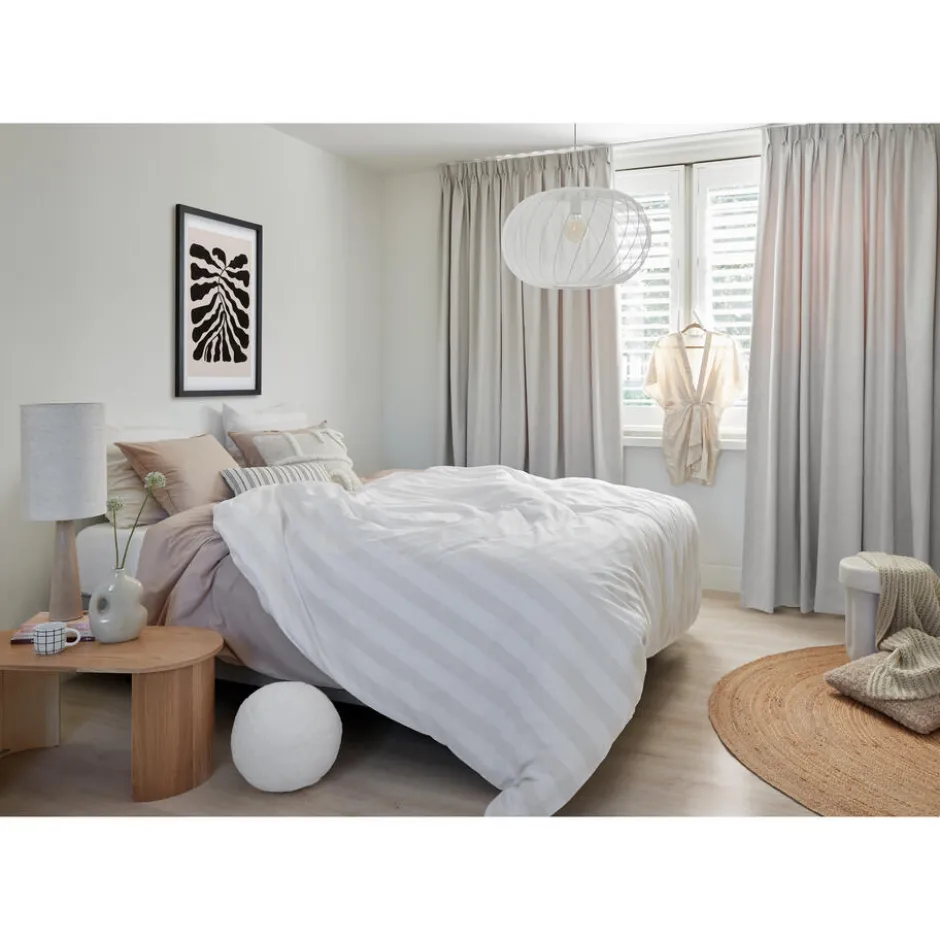 Kussen Teddy Off-White - Ø30cm|Kwantum Discount