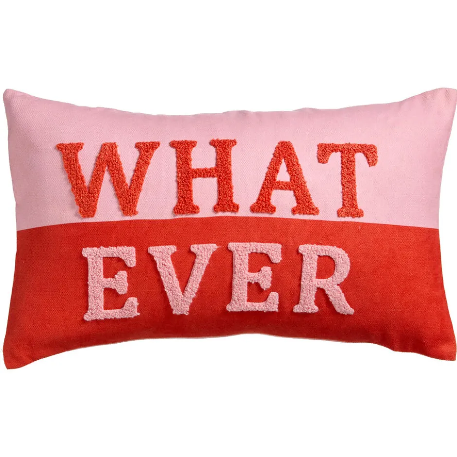 Kussen Whatever Roze 30x50 Cm|Kwantum Discount