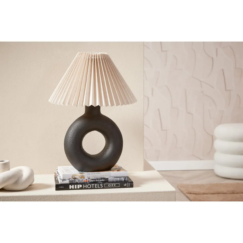 Lampvoet Cirkel Zwart|Kwantum Hot