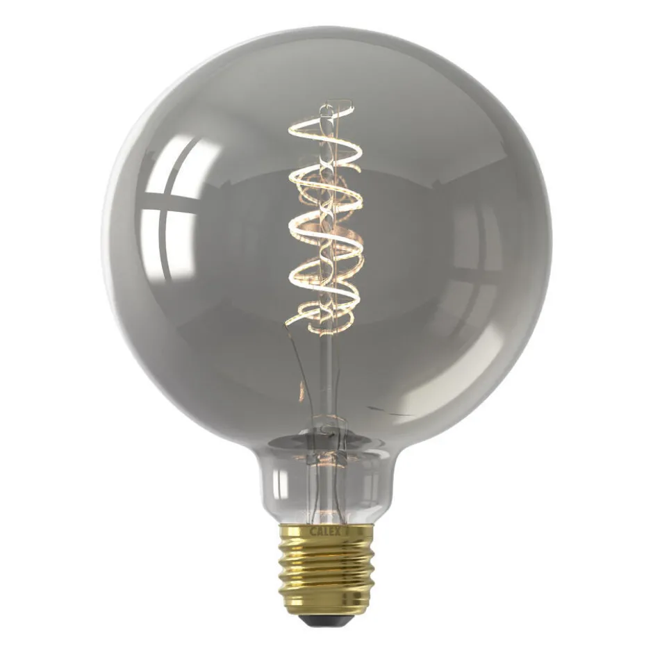 LED Lamp 125 Mm E27 4W Titanium Dimbaar|Kwantum New