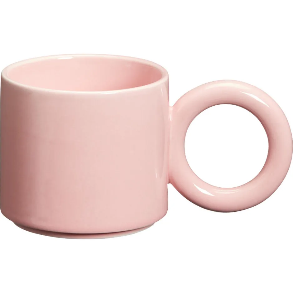 Mok Met Oor Crispen Roze 225ml|Kwantum Clearance