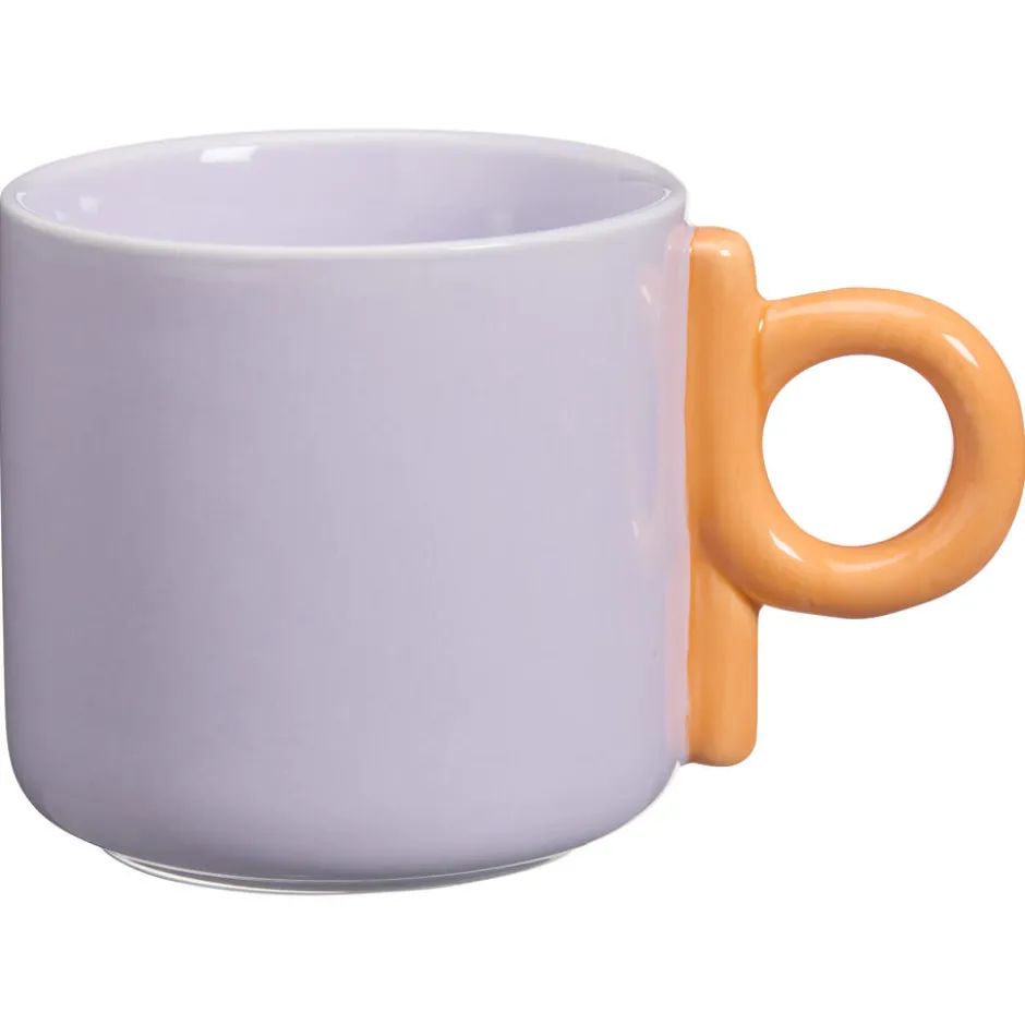 Mok Met Oor Shapes Lila- 300ml|Kwantum Hot