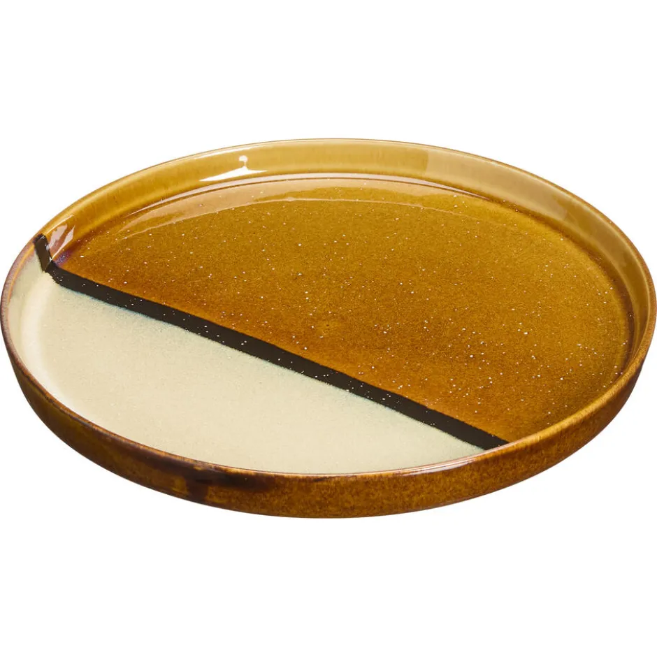 Ontbijtbord Ivo Bruin - ⌀21,6cm|Kwantum Clearance