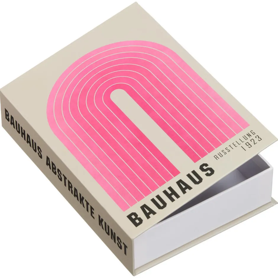 Opbergboek Bauhaus Roze 16x23x5 Cm 16x23 Cm|Kwantum Online