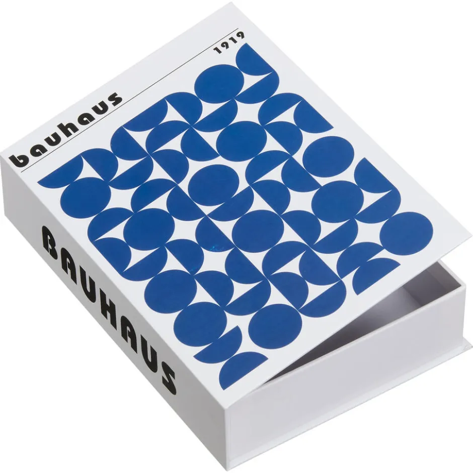 Opbergboek Bauhaus Blauw 16x23x5 Cm 16x23 Cm|Kwantum Online