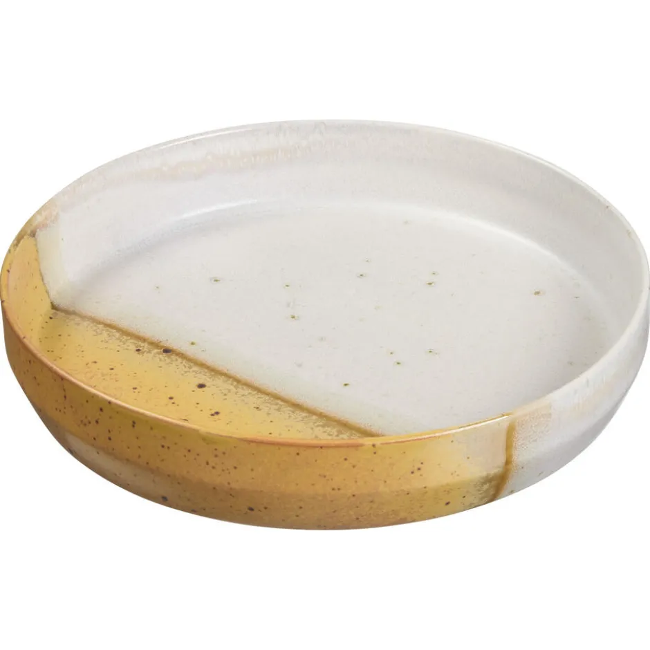 Pastabord Ivo Oker - ⌀21cm|Kwantum Discount