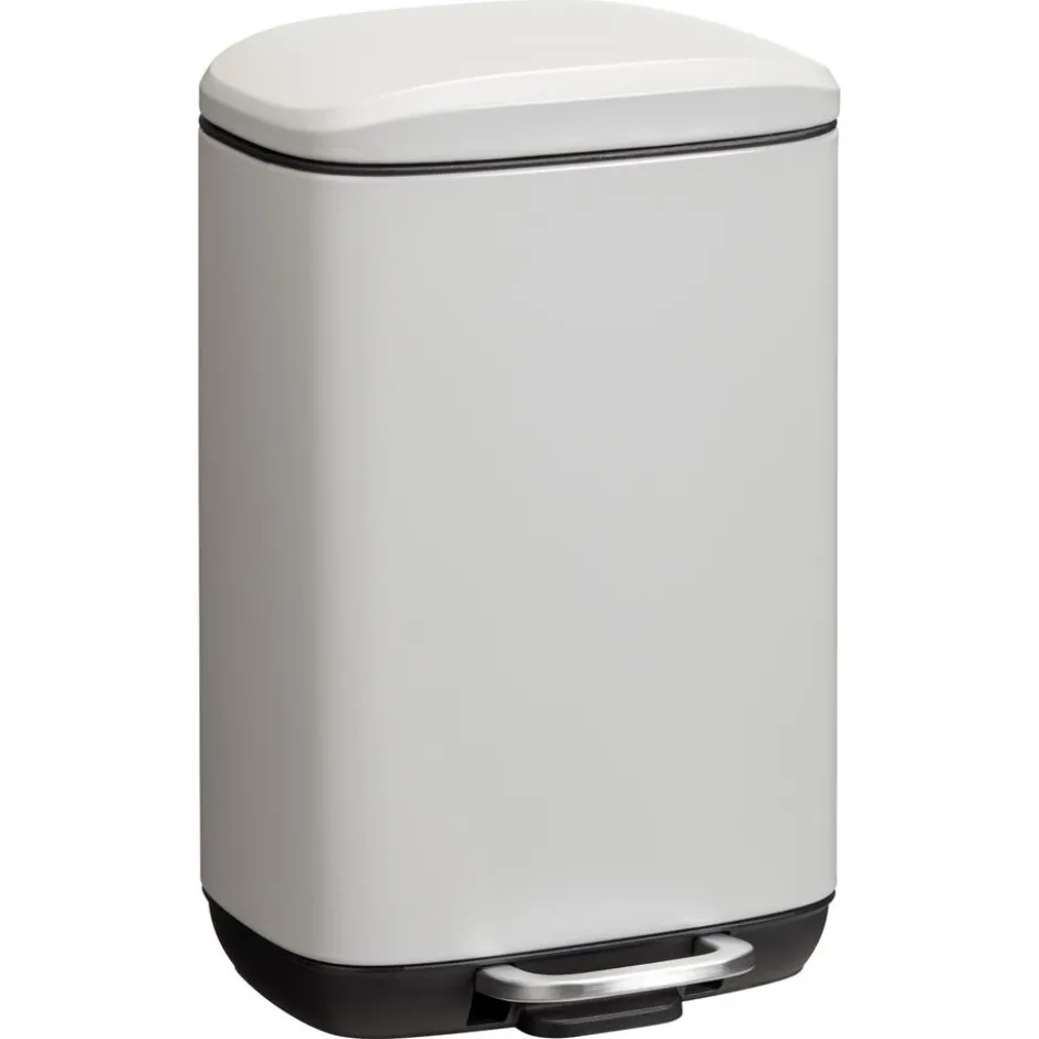 Pedaalemmer Lux 5 Liter Lichtgrijs|Kwantum Online