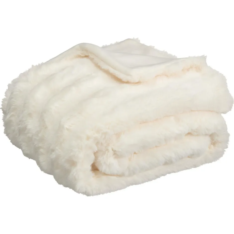 Plaid Aussois Crème 130x160 Cm|Kwantum Fashion