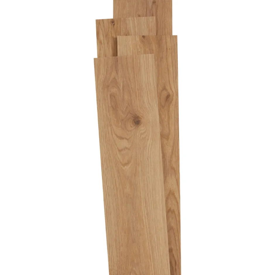 Plak PVC Houston Bruin Eiken Visgraat|Kwantum Outlet