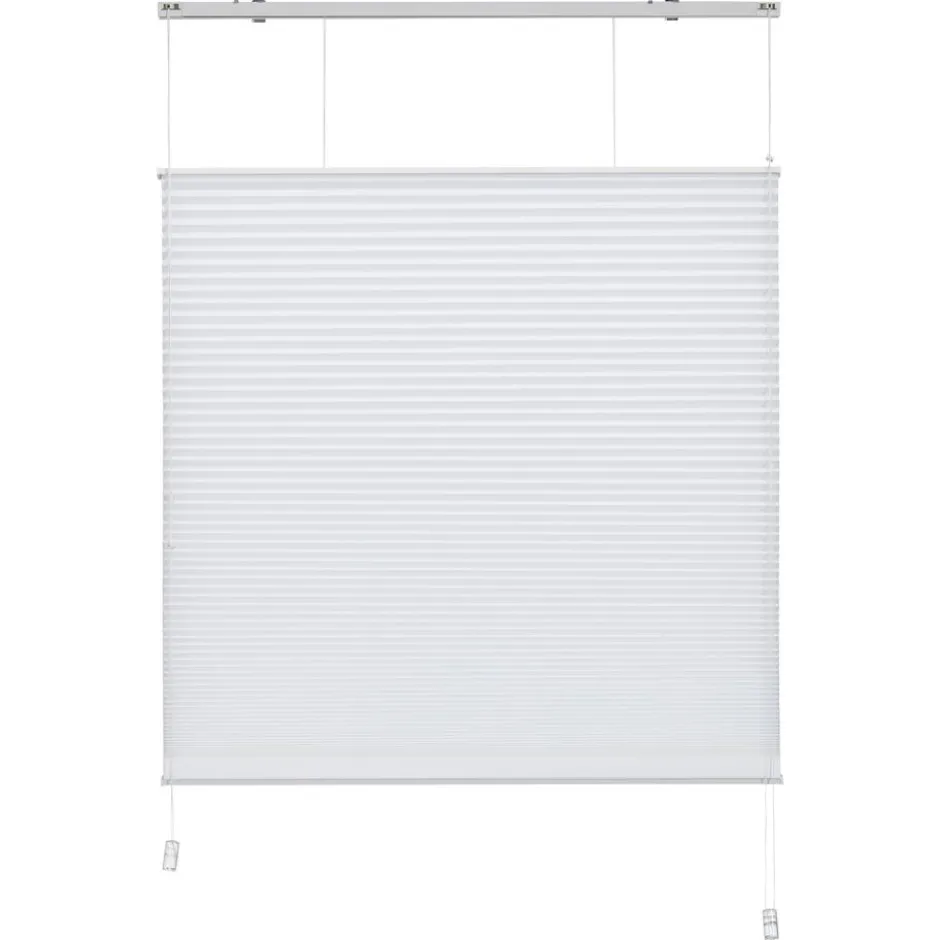 Plisségordijn Dae Wit 80x175 Cm|Kwantum Discount