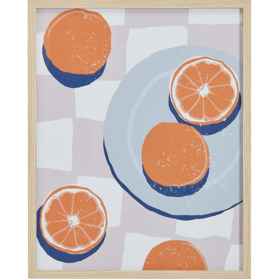 Poster Orange Oranje|Kwantum New